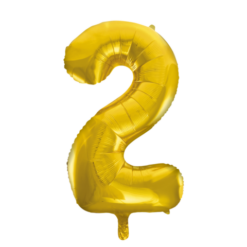 Foliopallo nro 2 86cm kulta