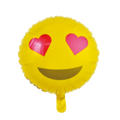 Foliopallo emoji sydämet 46cm