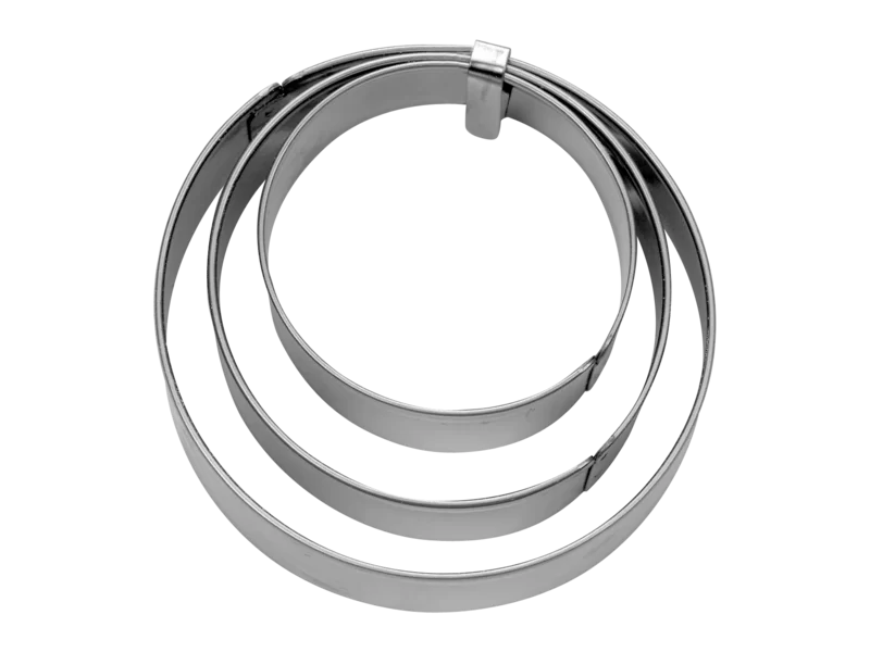 Pyöreät muotit-setti 3,4,5cm