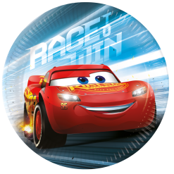 Cars-lautaset 20cm 8kpl
