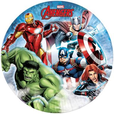 Avengers-lautaset 8kpl ø 23 cm