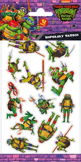 Siirtotatuoinnit Turtles
