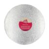 Kakkualusta FunCakes 12mm paksu  hopea 30,5cm