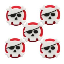 Syötävä koriste, pääkallot 5kpl