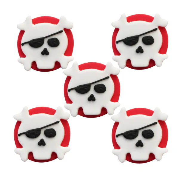 Syötävä koriste, pääkallot 5kpl