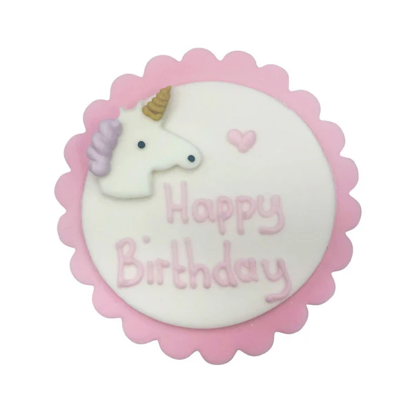 Syötävä koriste, Happy Birthday unicorn