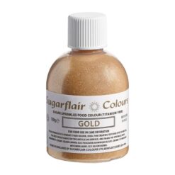 Koristesokeri Sugarflair gold  100g