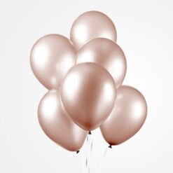 Ilmapallot helmi ruusukulta 10kpl