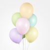 Ilmapallot macaron värisekoitus 10kpl
