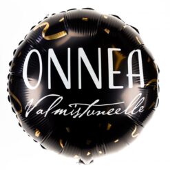 Onnea valmistuneelle-foliopallo