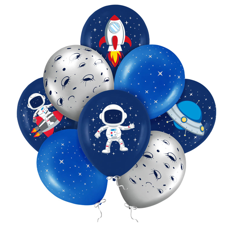 Ilmapallot avaruus 8kpl