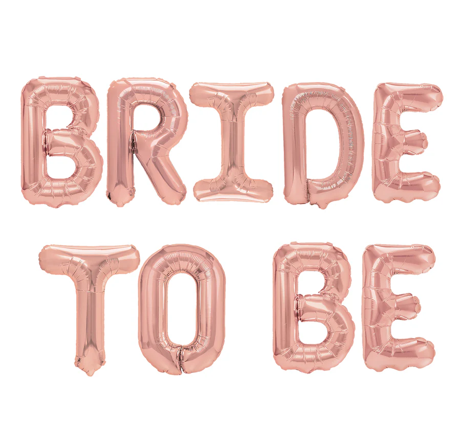 Bride to be-ilmapallobanneri