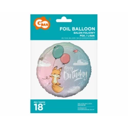 Kettu happy birthday -foliopallo