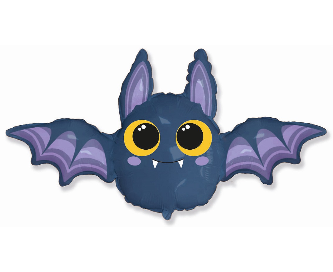 Lepakko -muotofoliopallo 62x113 cm