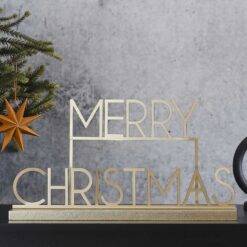 Hyvää joulua-kyltti