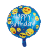 Foliopallo emoji happy birthday 46cm