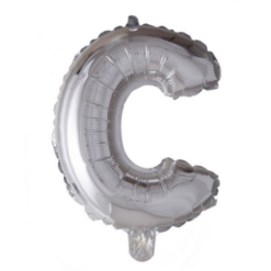 Puhallettava foliopallo C 40cm hopea