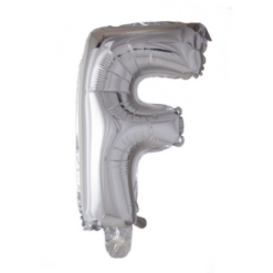 Puhallettava foliopallo F 40cm hopea