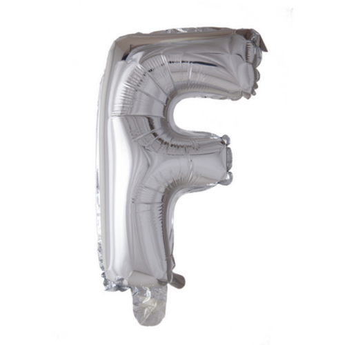 Puhallettava foliopallo F 40cm hopea