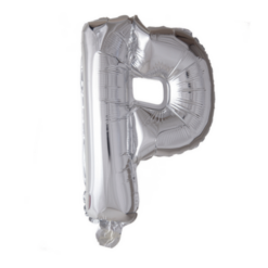 Puhallettava foliopallo P 40cm hopea