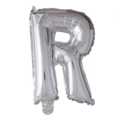 Puhallettava foliopallo R 40cm hopea