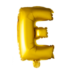 Puhallettava foliopallo E 40cm kulta