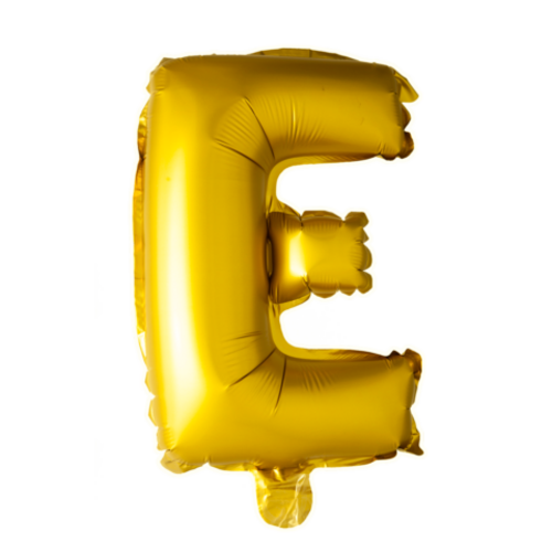 Puhallettava foliopallo E 40cm kulta