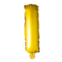 Puhallettava foliopallo I 40cm kulta