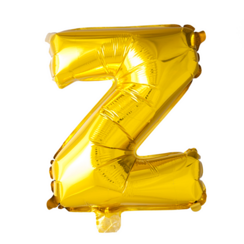 Puhallettava foliopallo Z 40cm kulta