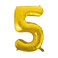 Foliopallo nro 5 86cm kulta