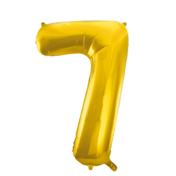 Foliopallo nro 7 86cm kulta