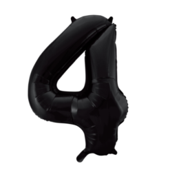 Foliopallo nro 4 86cm musta