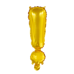 Puhallettava foliopallo ! 40cm kulta