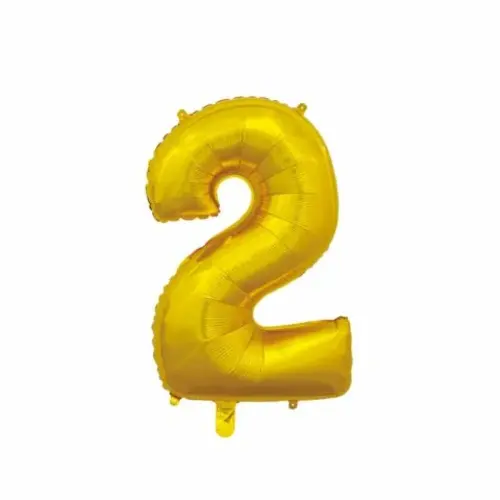 Foliopallo nro 2 66cm kulta