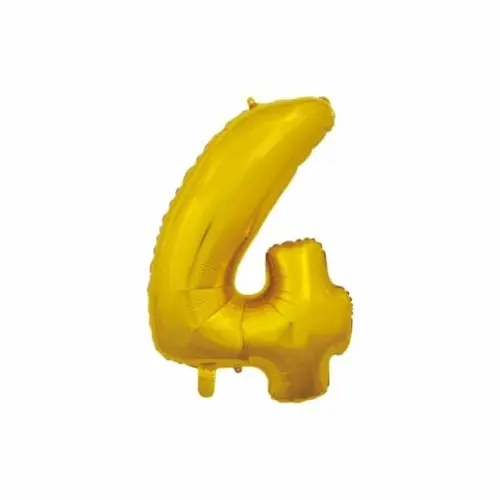 Foliopallo nro 4 66cm kulta