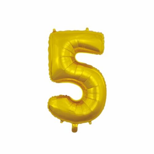 Foliopallo nro 5 66cm kulta