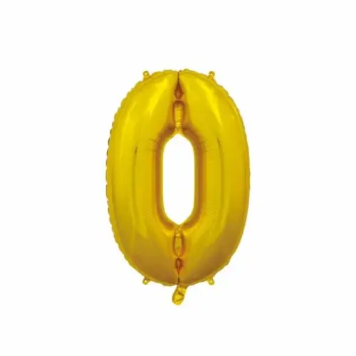 Foliopallo nro 0 66cm kulta