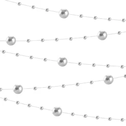 Helmikoristenauha, hopea 650cm