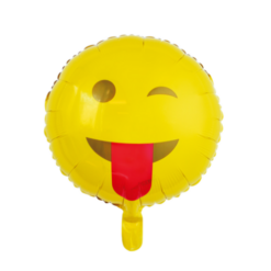 Foliopallo emoji -kieli 46cm