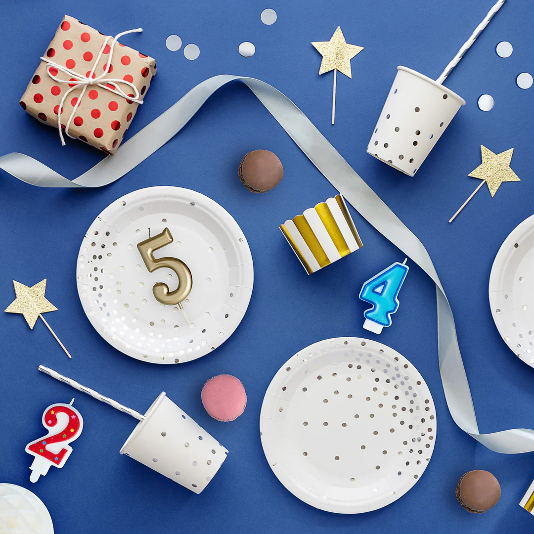 Koristetikut tähti kultainen 6kpl - Image 4