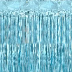 Taustaverho 90x250cm -vaaleansininen