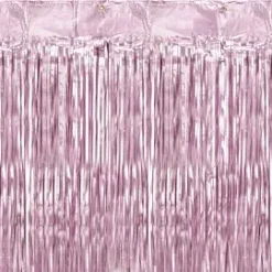 Taustaverho 90x250cm -vaaleanpunainen