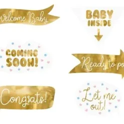 Photobooth-setti baby shower