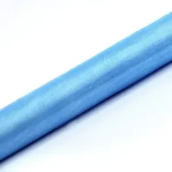 Organza-kangas vaal.sininen 9m