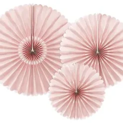 Ruusukkeet 3kpl vanha roosa