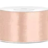 Satiininauha 38mm / 25m ruusukulta