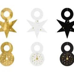 Lasimerkit Happy new year 6kpl