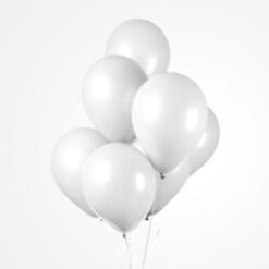 Ilmapallot valkoinen 10kpl