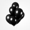 Ilmapallot musta 10kpl