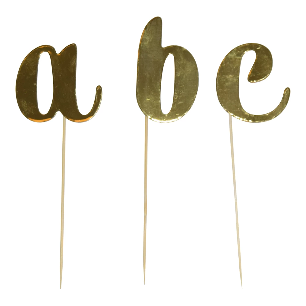 Kakkukirjaimet kulta